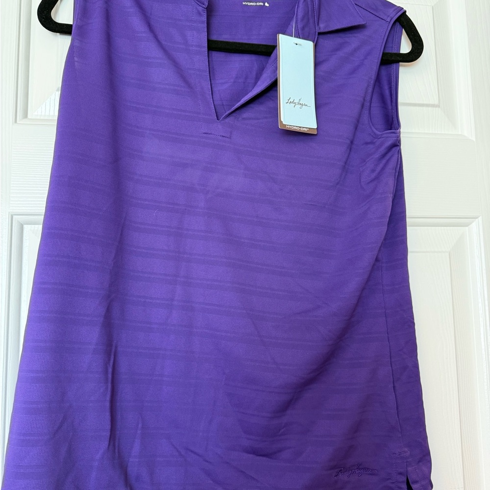 Lady Hagen Vibrant Purple Blouse